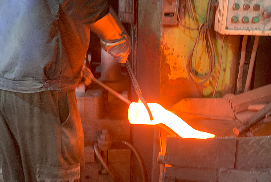 Τα βήματα για τη διαδικασία σφυρηλάτησης